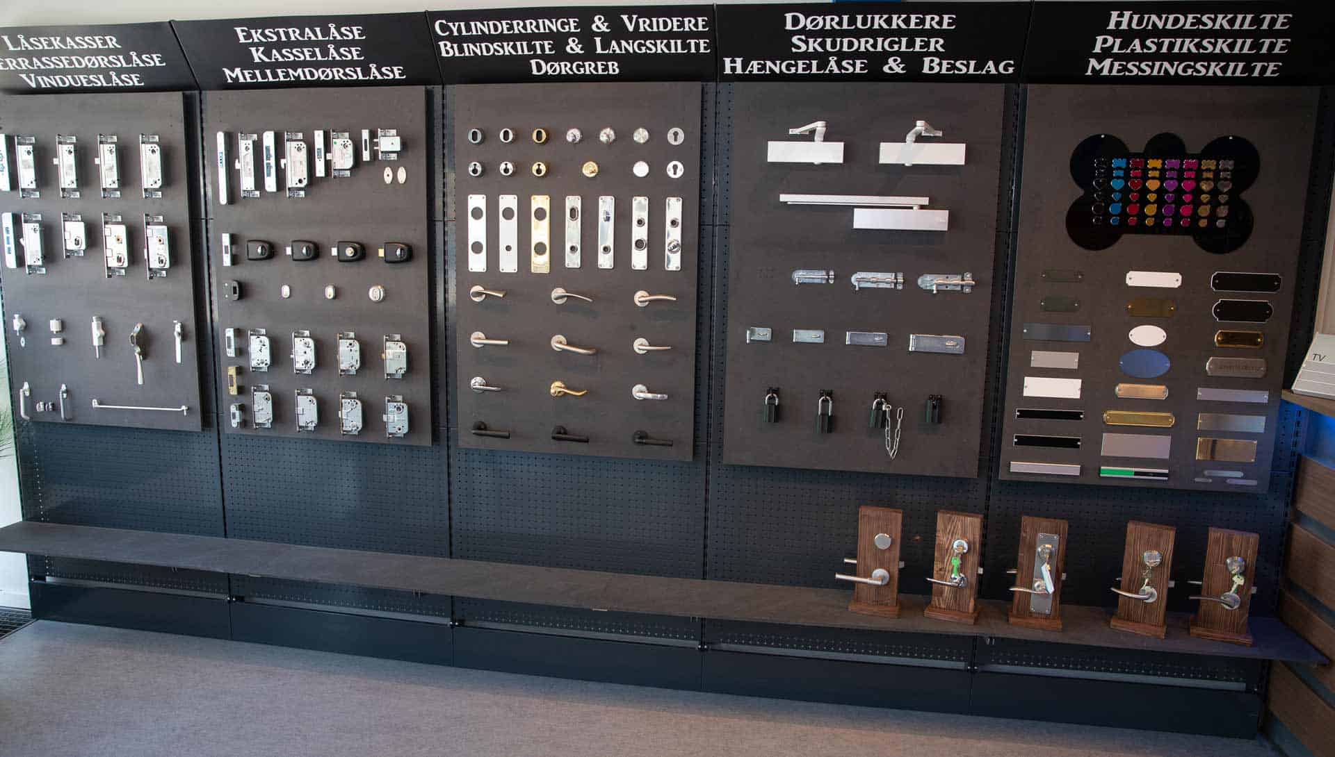 låseshoppens fysisk butik